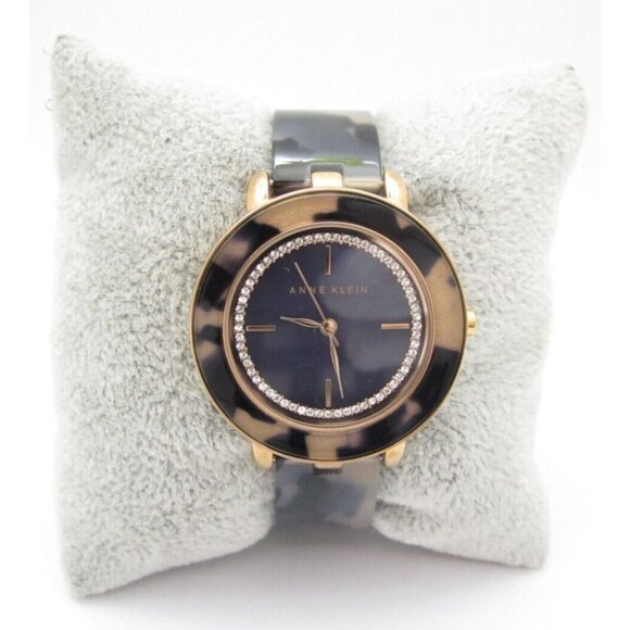 Anne Klein Accessories - Women Anne Klein Quartz WR Analog 35mm Dial Causal Round Bracelet Watch (G465)